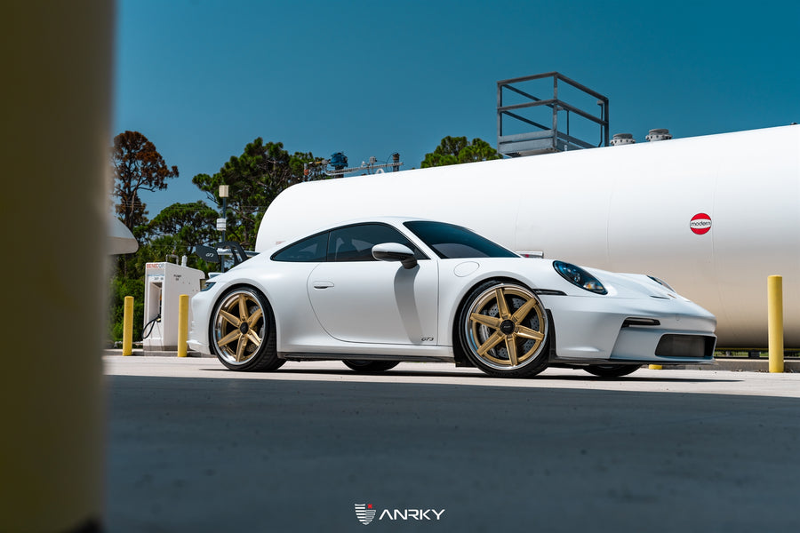 ANRKY AN36-S forged wheel on 2023 Porsche 992 GT3
