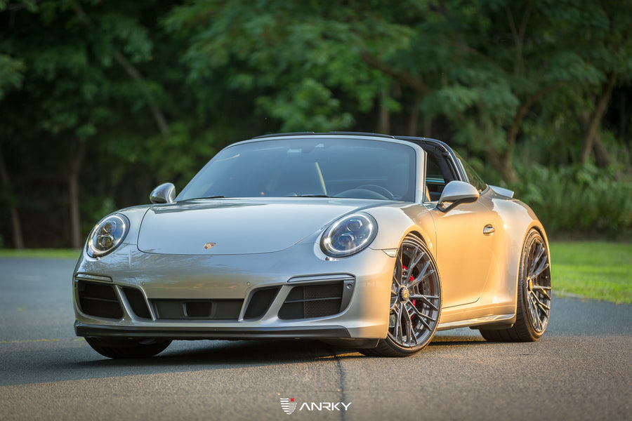 ANRKY S2-X5 forged wheel on Porsche 992 GTS Targa 4