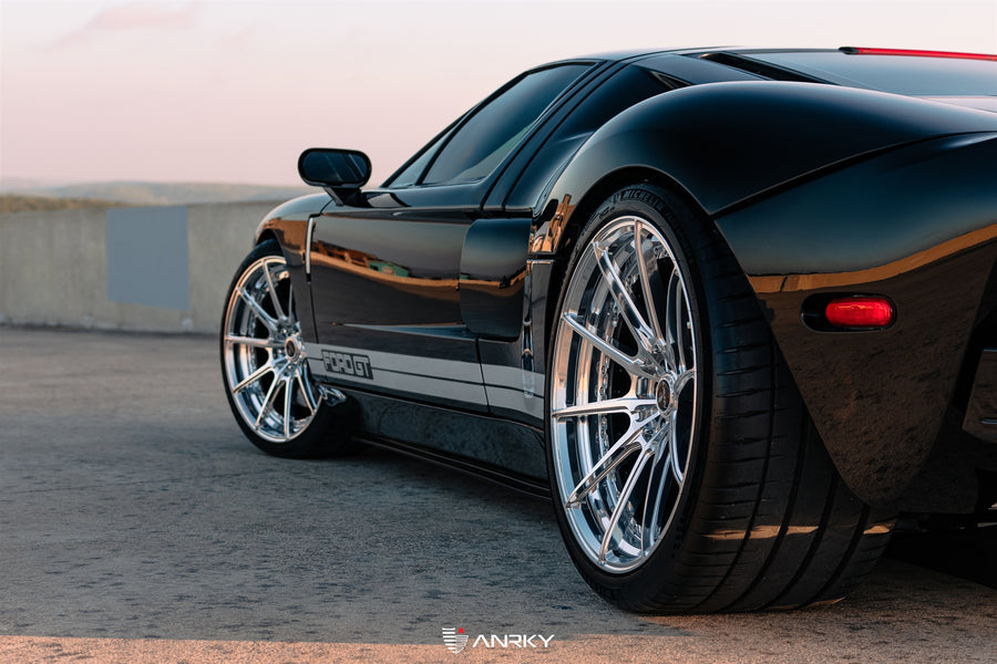 ANRKY RS4.2 forged wheel on Ford GT