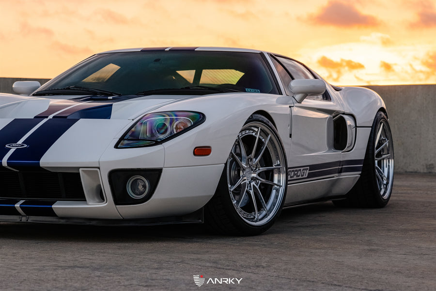 ANRKY AN34 forged wheel on Ford GT