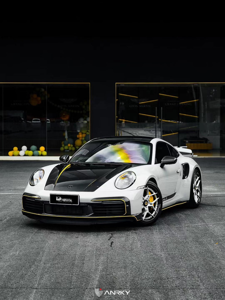 ANRKY C-X4 forged wheel on Top Car Porsche 992TT-S