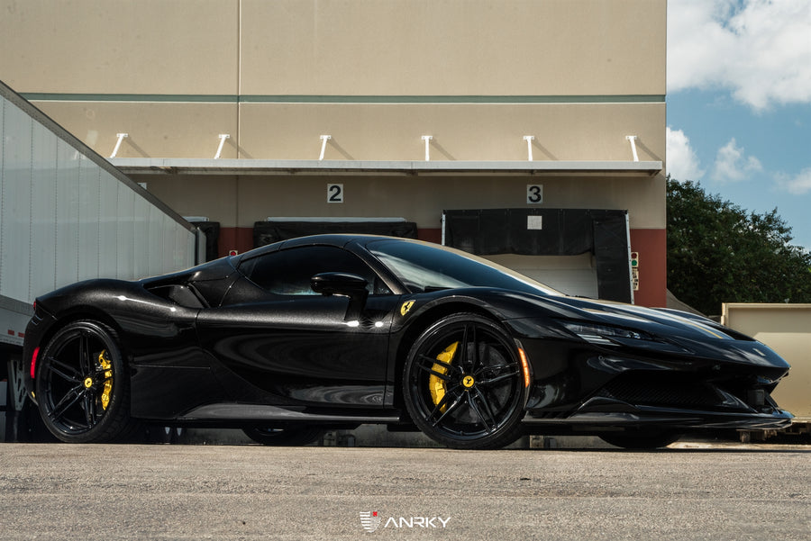 ANRKY AN17 forged wheel on Ferrari SF90 Spider