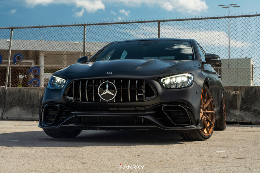 ANRKY AN28 forged wheel on Mercedes Benz E63S AMG
