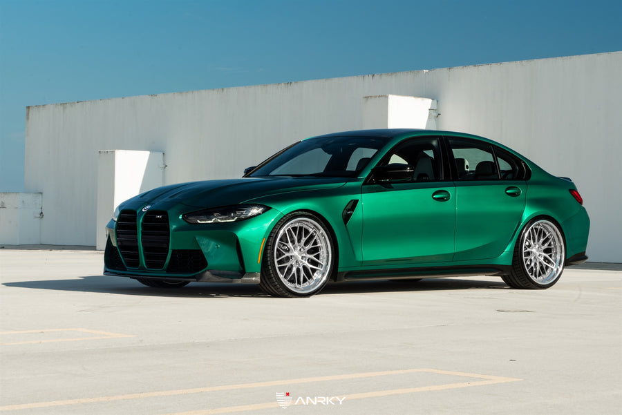 ANRKY RS1 forged wheel on BMW G80 M3