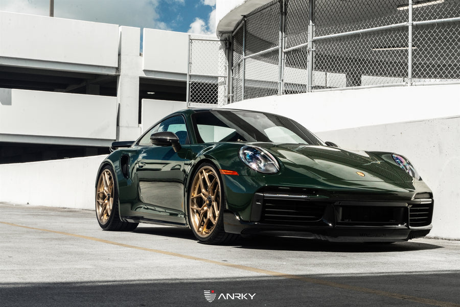 ANRKY S3-X4 forged wheel on Porsche 992 Turbo S