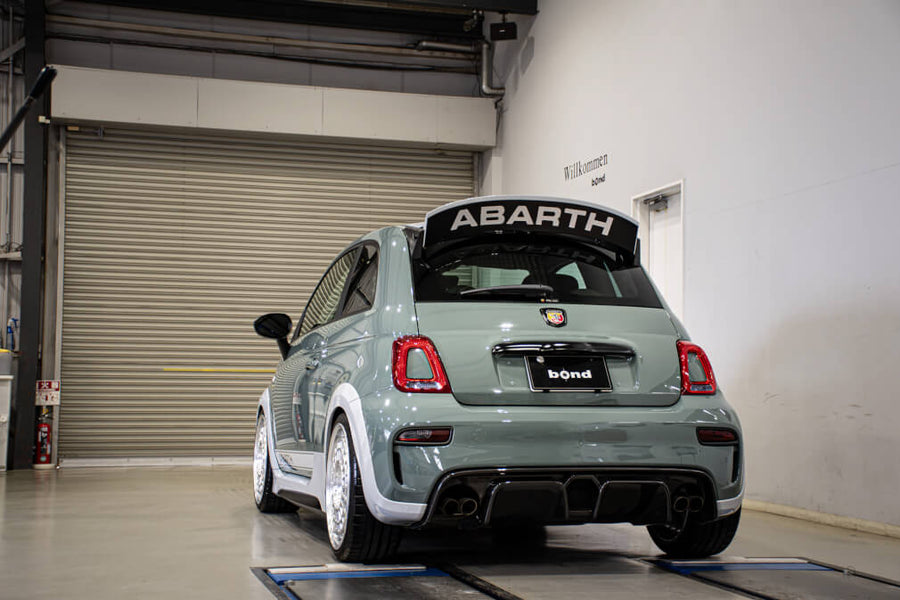 HRE 515 GTM forged wheel on Abarth 695 70TH Anniversario