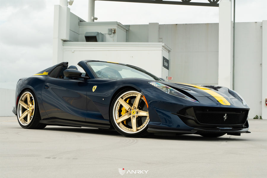 ANRKY AN35 forged wheel on Ferrari 812 GTS