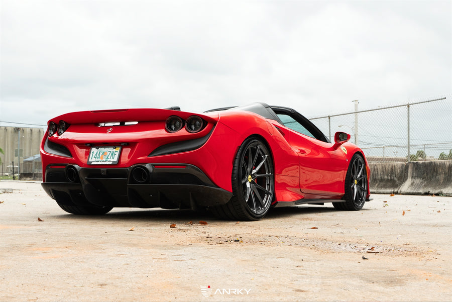 ANRKY AN12 forged wheel on Ferrari F8 Tributo Spider