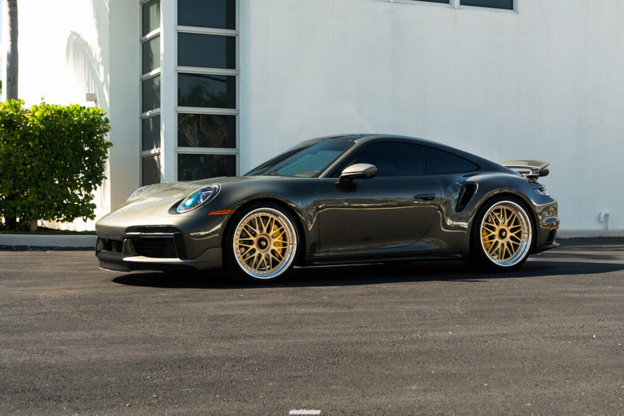 HRE 540C forged wheel on Porsche 992 Turbo