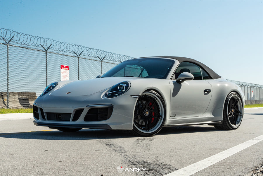 ANRKY S3-X3 forged wheel on Porsche 991 GTS Convertible