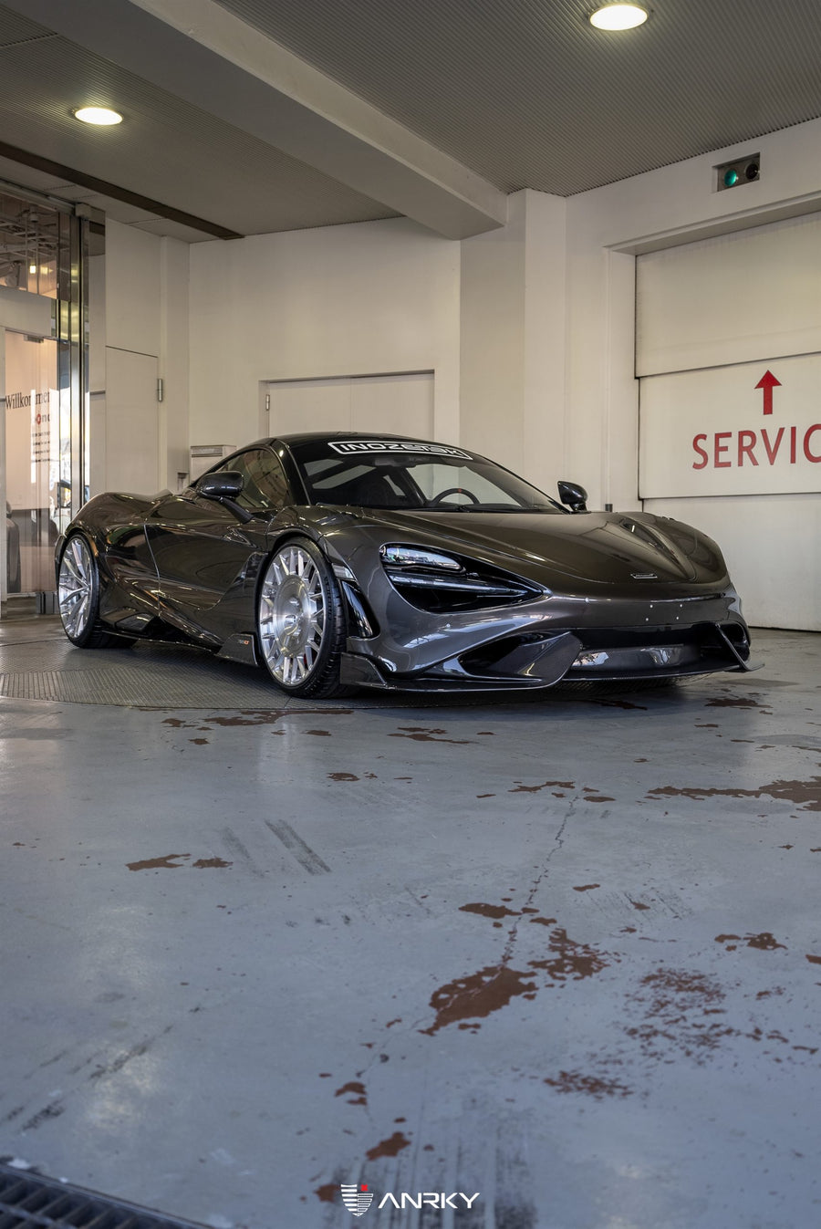 ANRKY AN20 forged wheel on McLaren 765LT