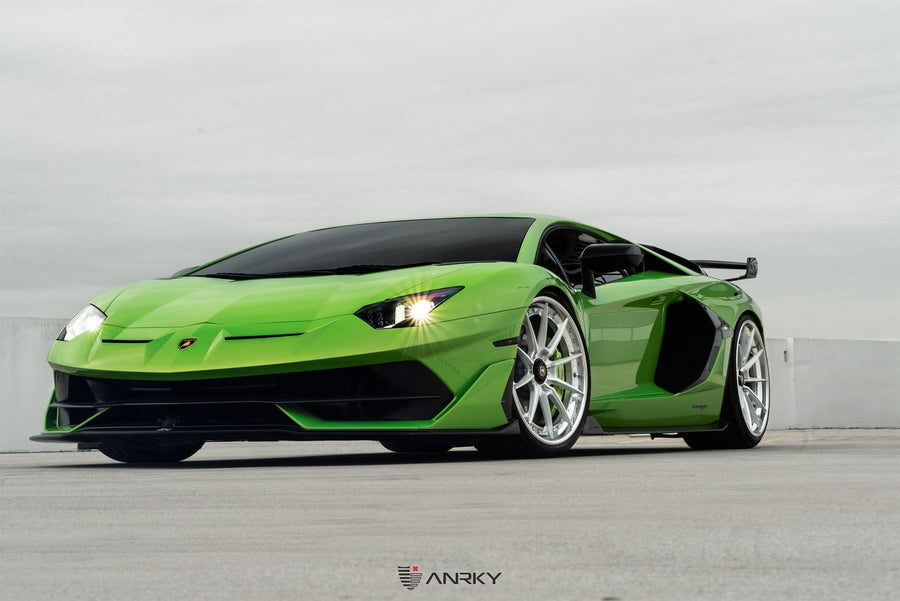 ANRKY AN38 forged wheel on Lamborghini Aventador SVJ