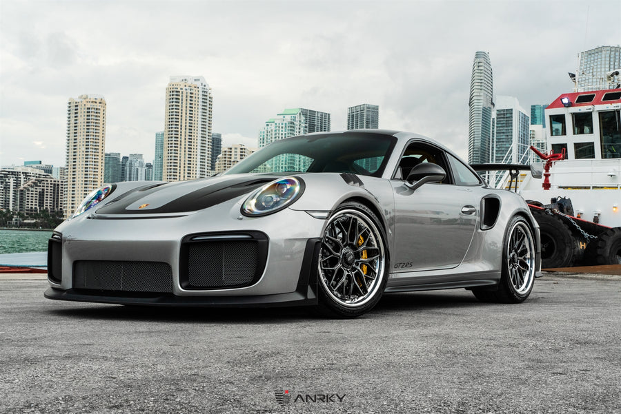 ANRKY RS1 forged wheel on Porsche 991.2 GT2RS