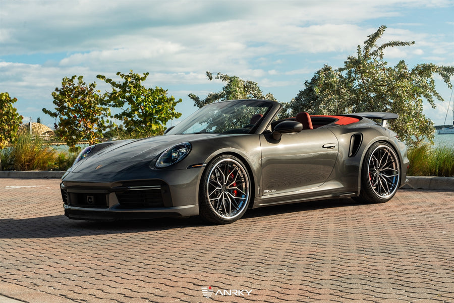 ANRKY S3-X1 forged wheel on Porsche 992TT