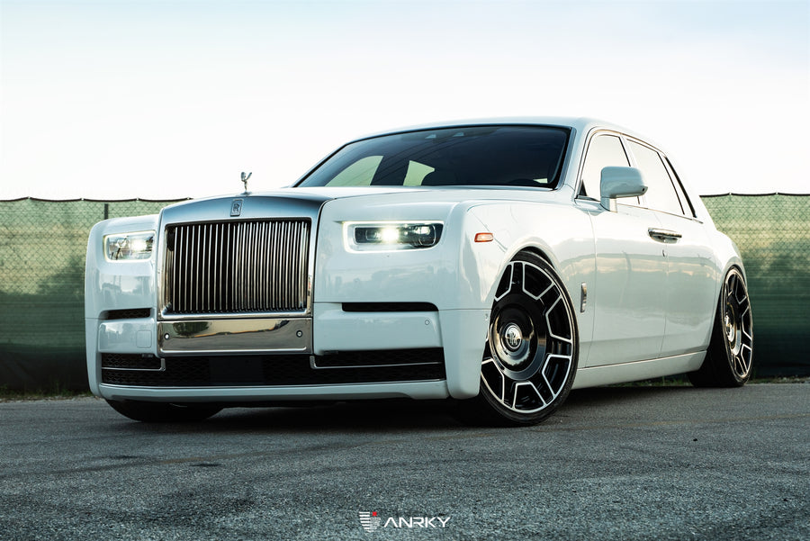 ANRKY RF-277 forged wheel on Rolls Royce Phantom II