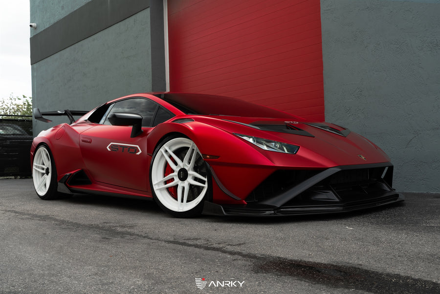 ANRKY AN27 forged wheel on Lamborghini Huracan STO