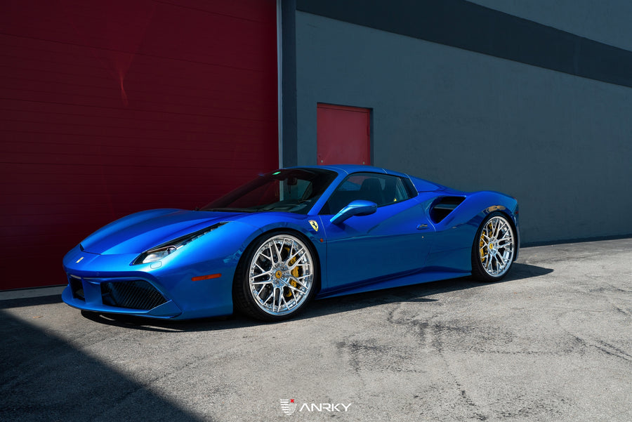 ANRKY RS2.3 forged wheel on Ferrari 488 Spyder