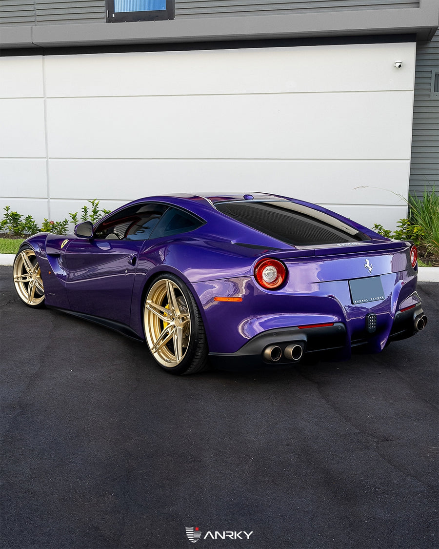ANRKY AN27 forged wheel on Ferrari F12 Berlinetta