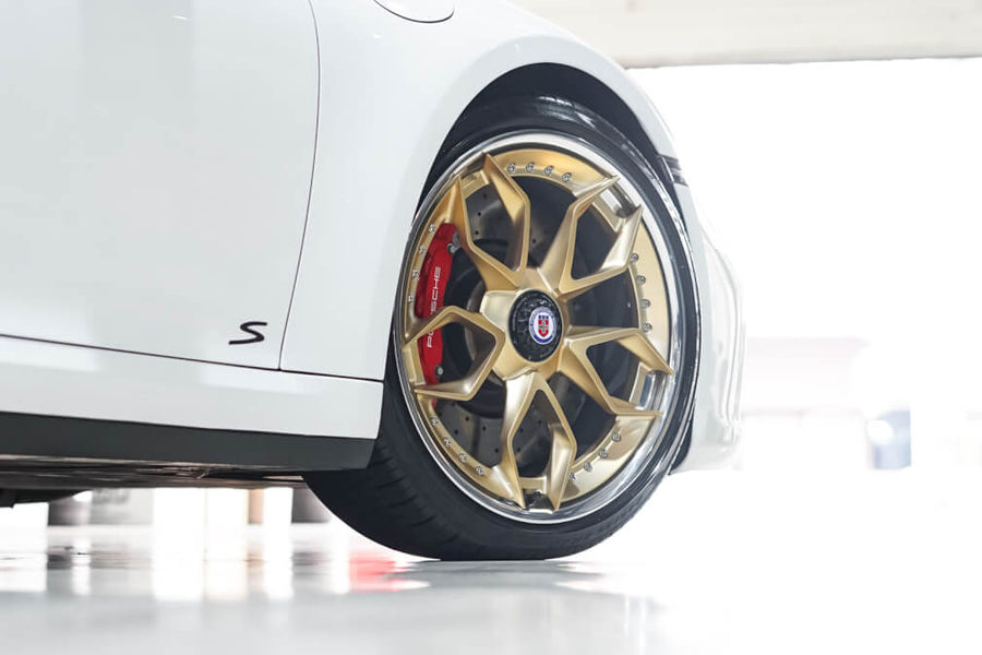 HRE S201H forged wheel on Porsche 992 Carrera GTS