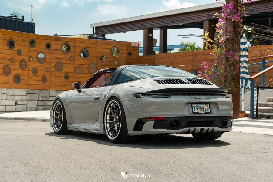 ANRKY XR-301 forged wheel on Porsche 992 Targa GTS