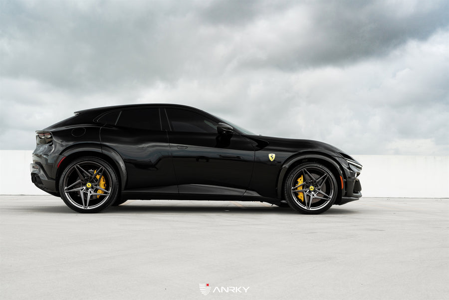 ANRKY S1-X3 forged wheel on Ferrari Purosangue