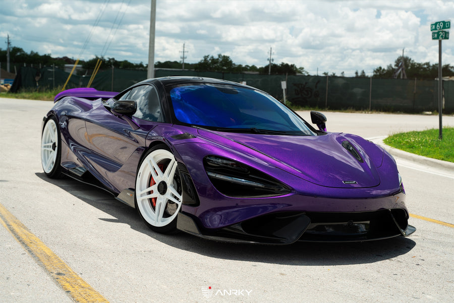 ANRKY AN27 forged wheel on McLaren 765LT