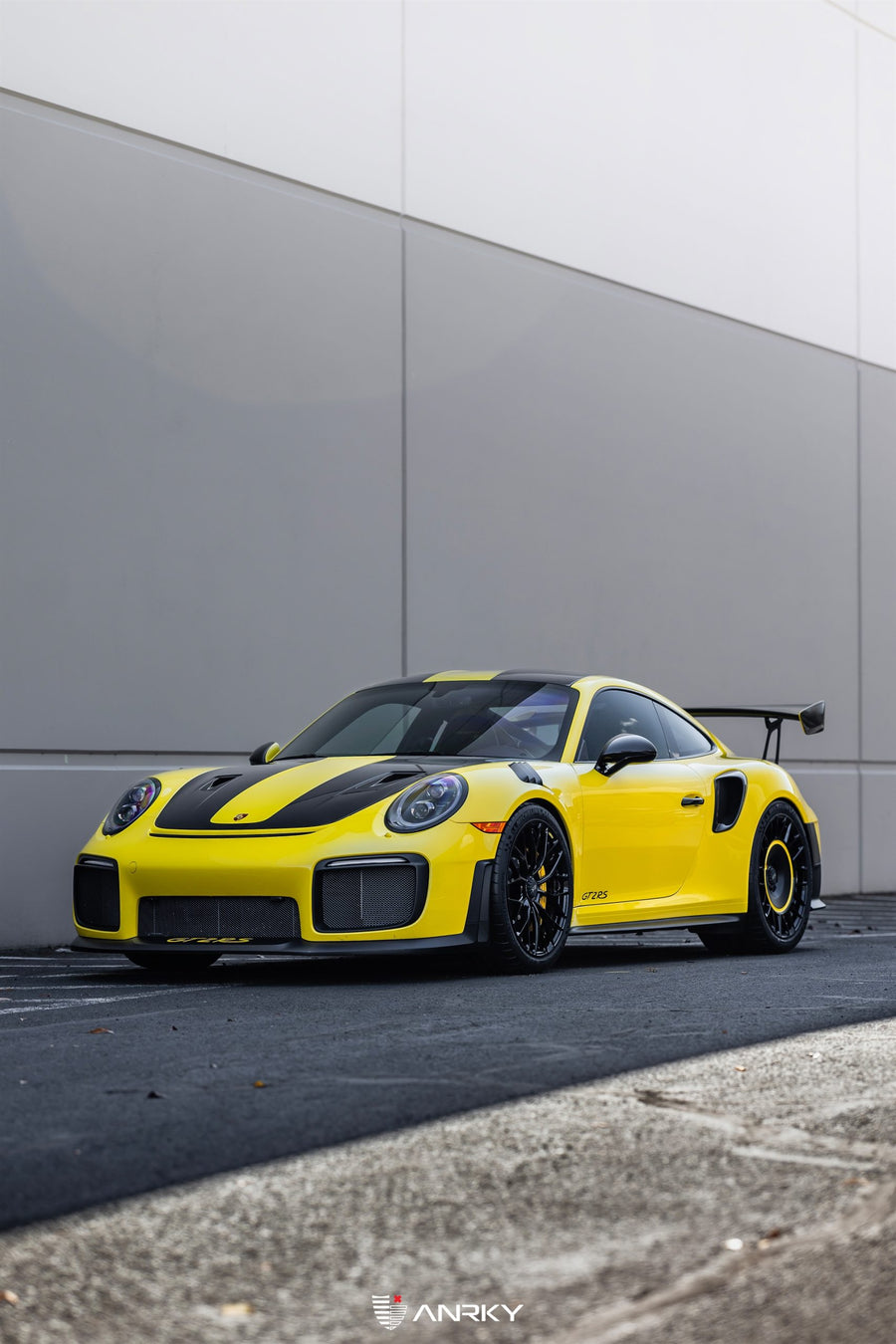 ANRKY AN20 forged wheel on Porsche 991.2 GT2RS