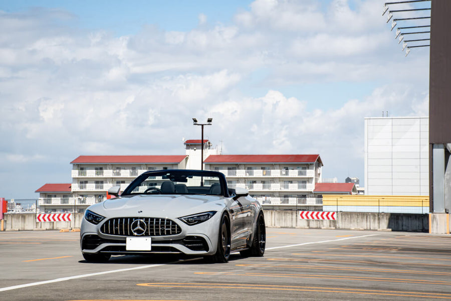 HRE 544C forged wheel on Mercedes Benz AMG SL 43 Roadster