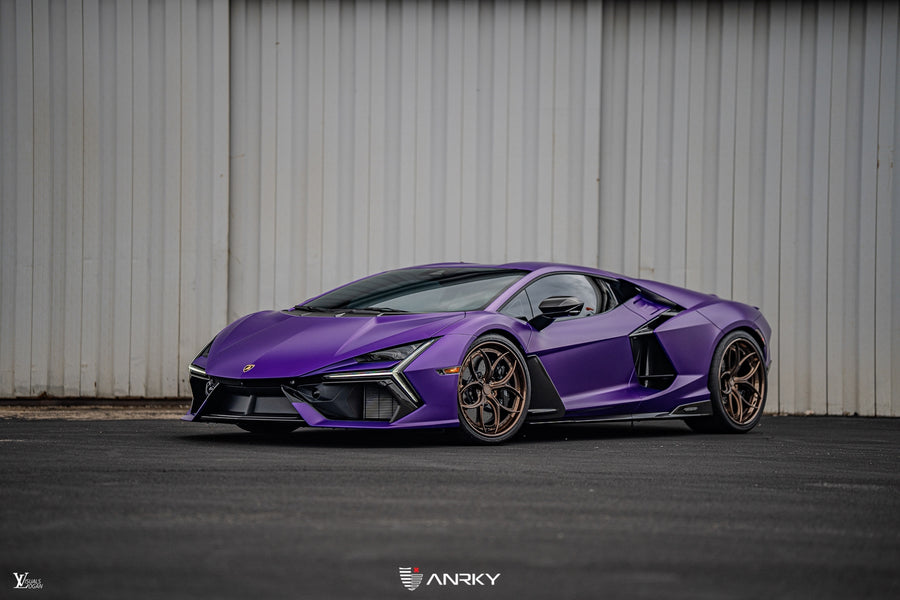 ANRKY S3-X0 forged wheel on Lamborghini Revuelto