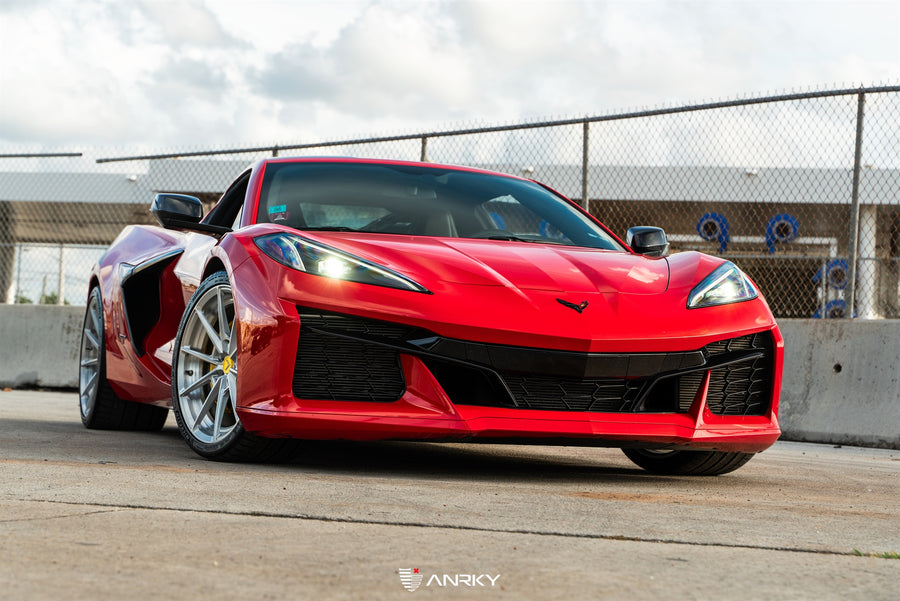 ANRKY AN28 forged wheel on Chevrolet C8 Corvette Z06