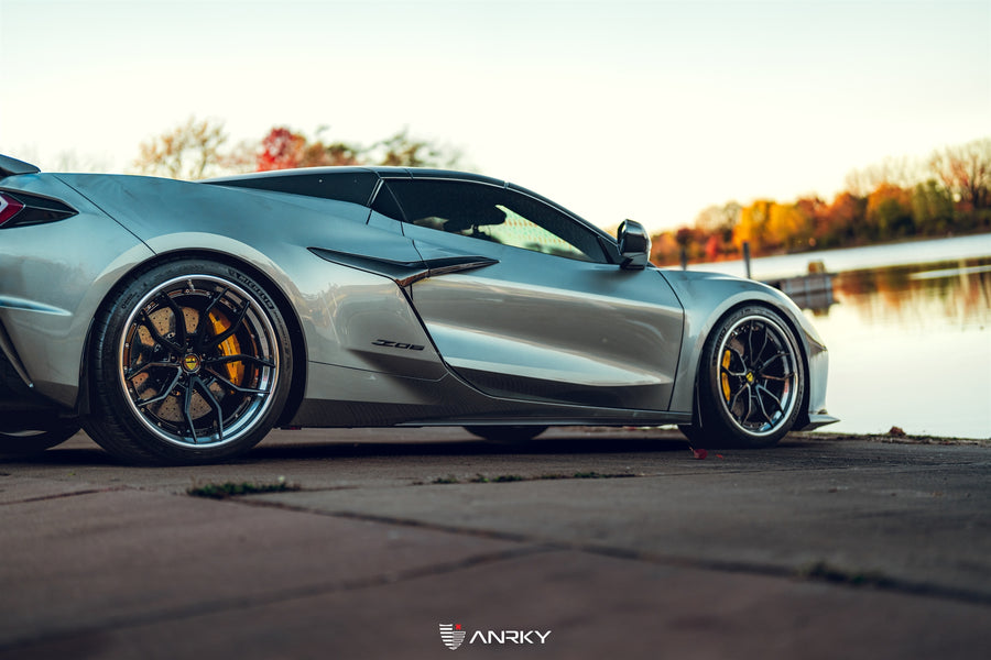 ANRKY AN31 forged wheel on Chevrolet C8 Corvette Z06