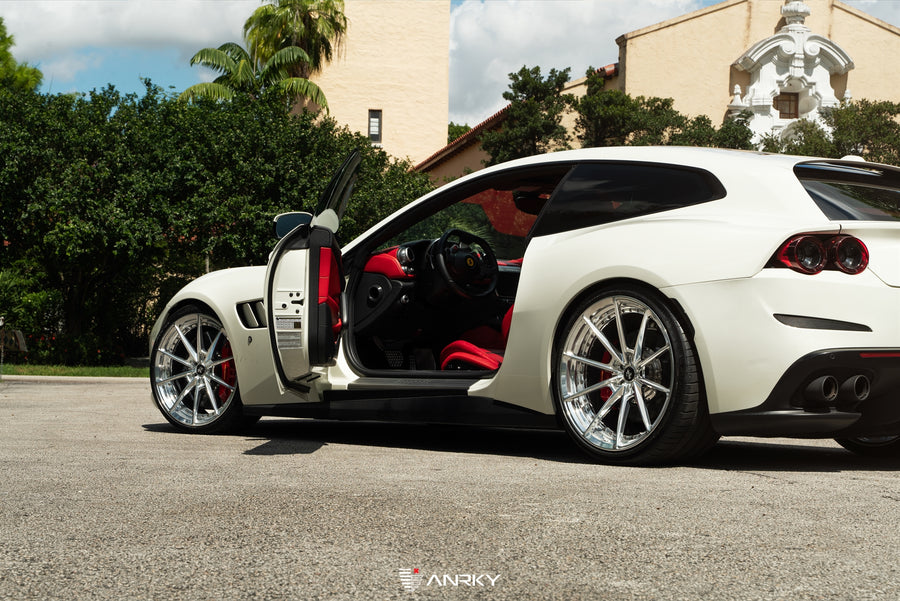 ANRKY AN28 forged wheel on Ferrari GTC4 Lusso