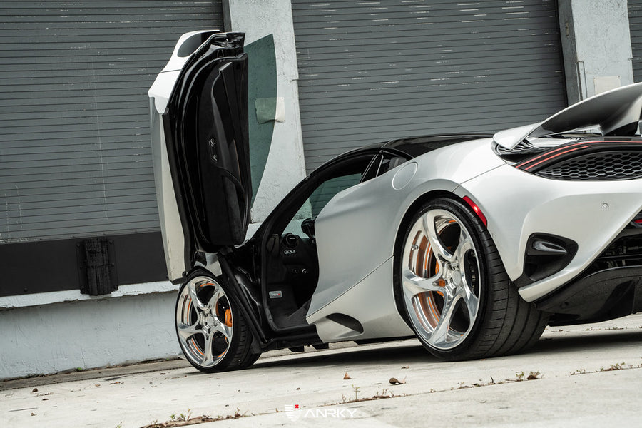 ANRKY XR-205 forged wheel on McLaren 750S