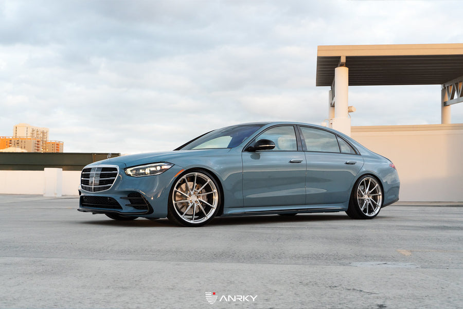 ANRKY AN13 forged wheel on Mercedes S580