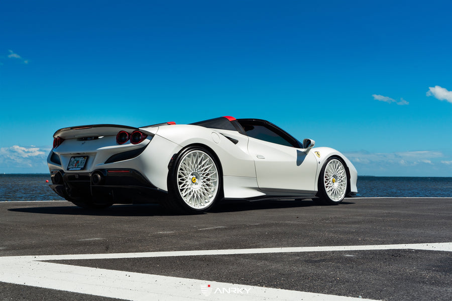 ANRKY RS7.3 forged wheel on Ferrari F8 Spider