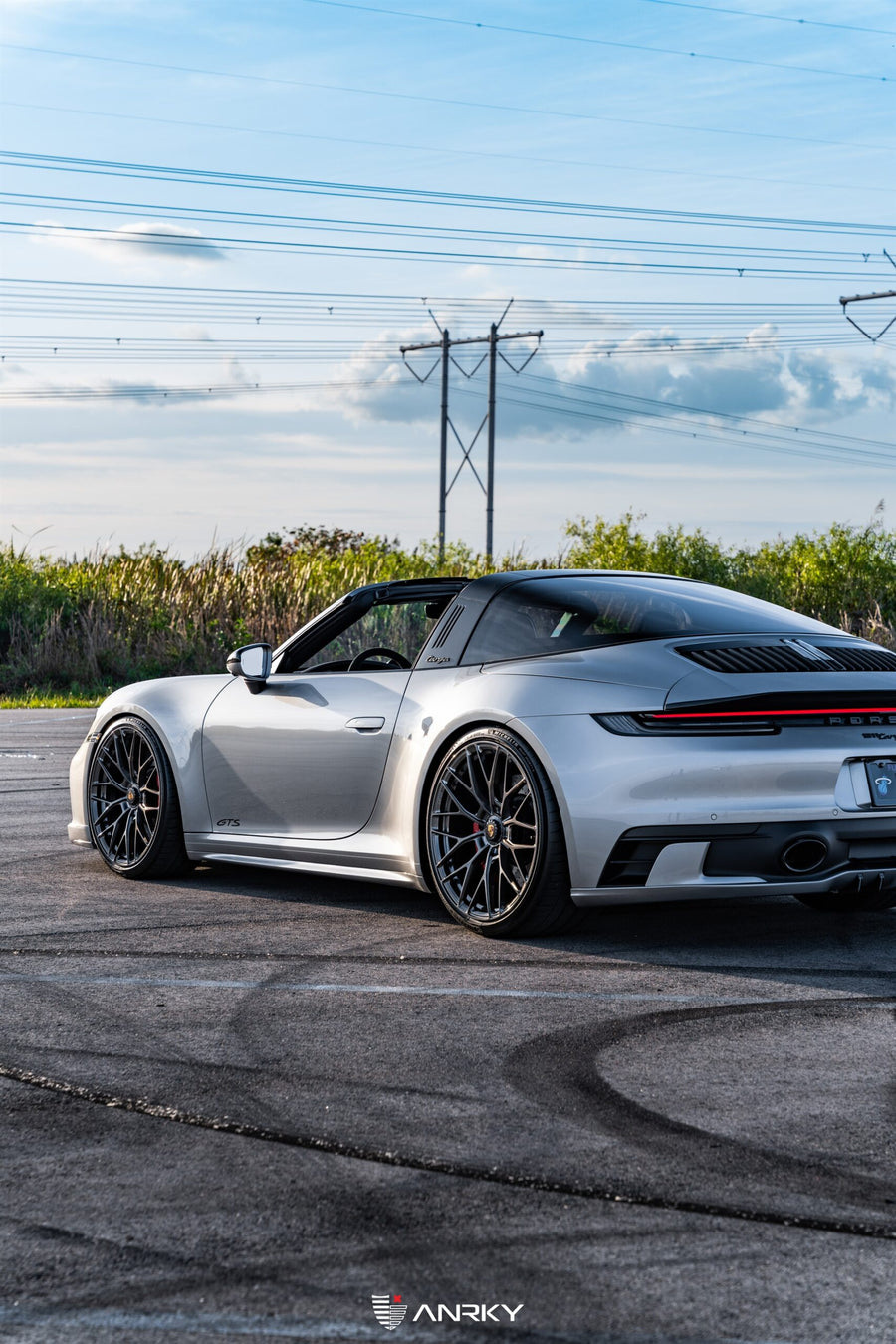 ANRKY AN10 forged wheel on Porsche 992 Targa 4 GTS