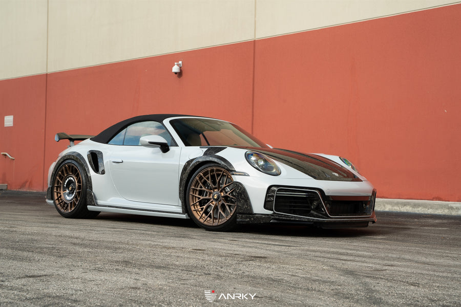 ANRKY AN20 AEROSPORT forged wheel on TechART GT Street Porsche 992TT-S | AN20+ AEROSport