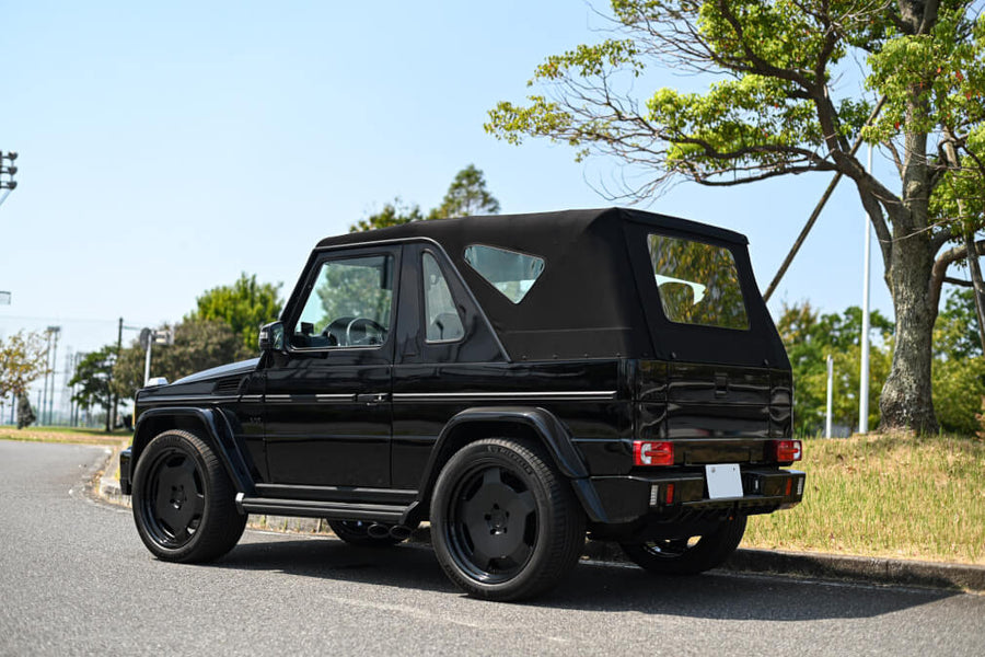 HRE 544 forged wheel on Mercedes Benz G500 Cabrio