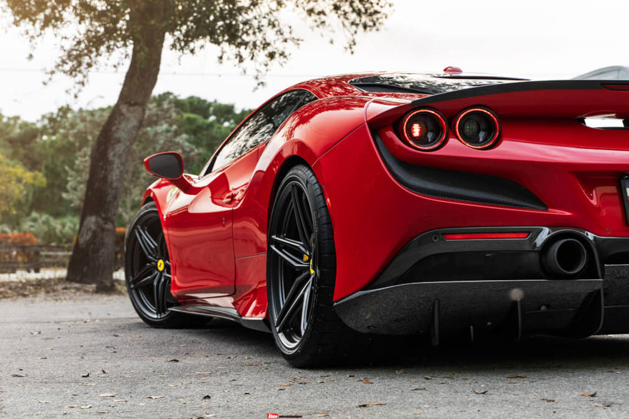HRE P107SC forged wheel on Ferrari F8 Tributo