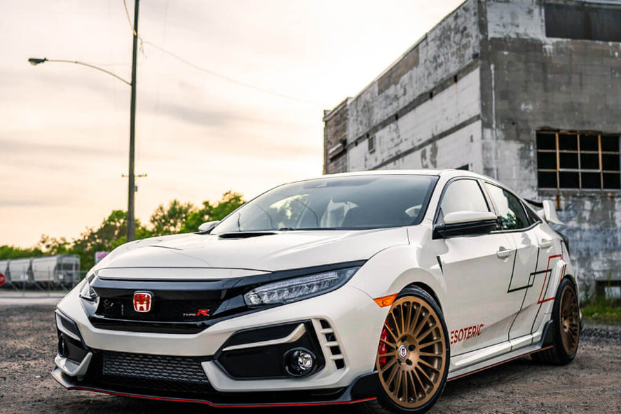 HRE 309M forged wheel on Honda Civic Type R