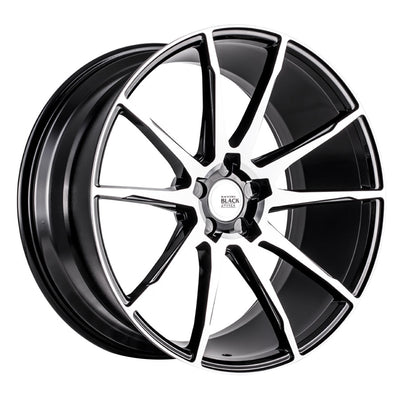 Savini BM12 Black/Machined wheel