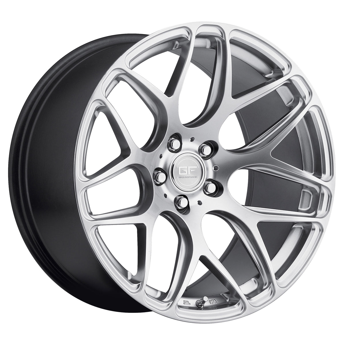 MRR GF9 Machined/Milled/Silver wheel