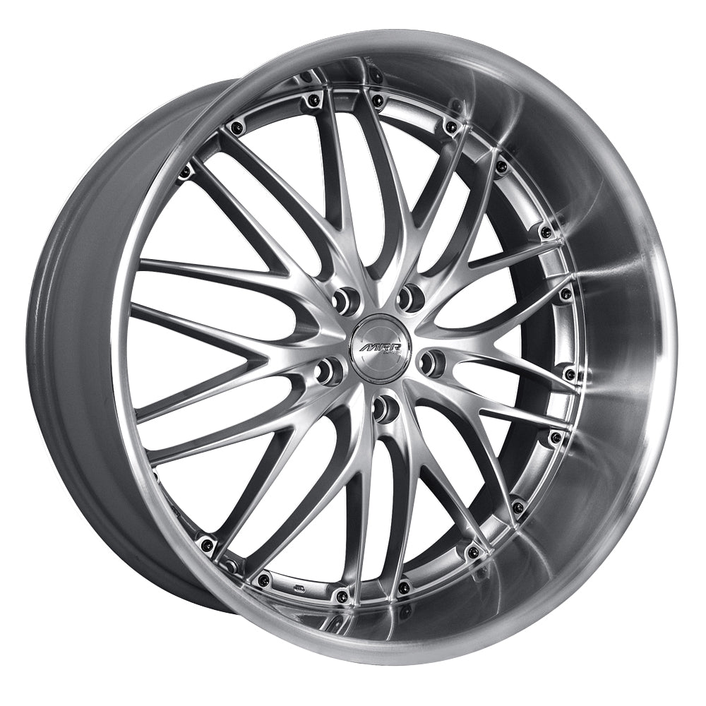MRR GT1 Machined/Milled/Silver wheel