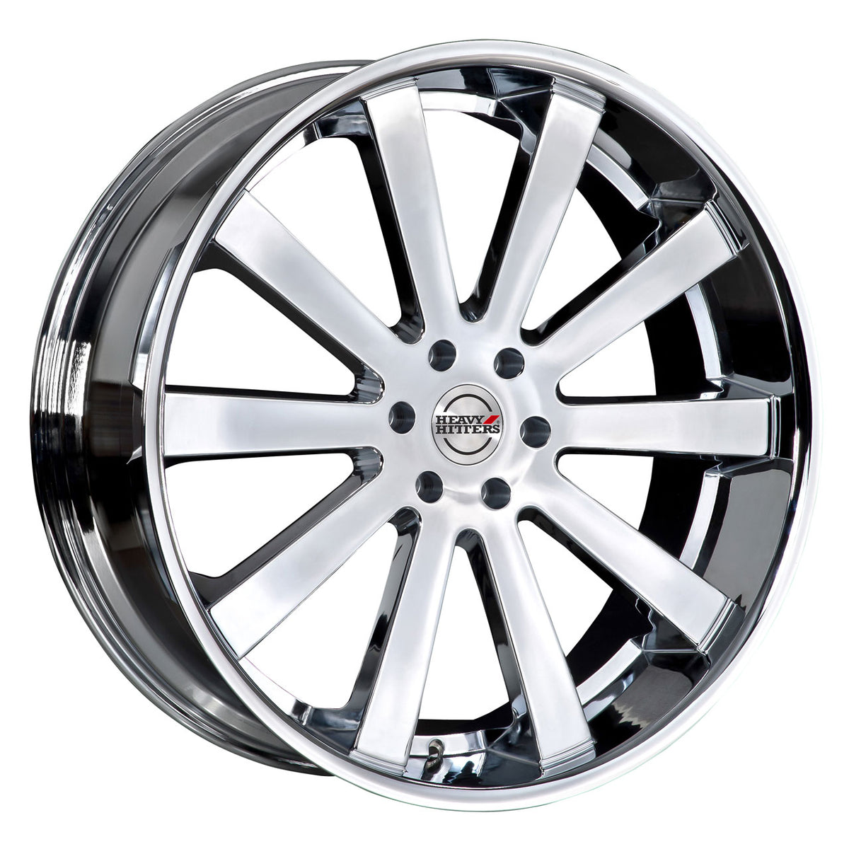 Heavy Hitters HH10 Chrome wheel