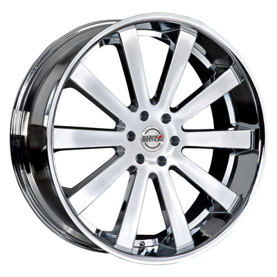 Heavy Hitters HH10 Chrome wheel