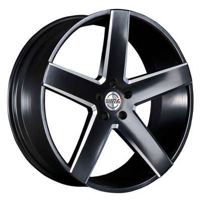 Heavy Hitters HH15 Black/Machined wheel