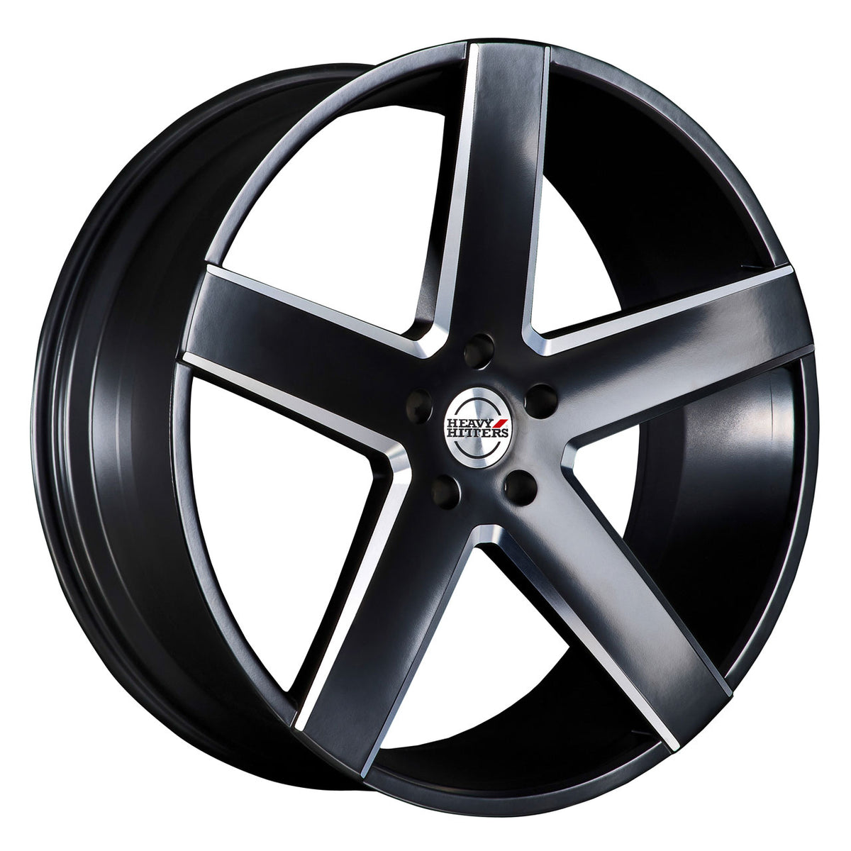 Heavy Hitters HH15 Black/Machined wheel