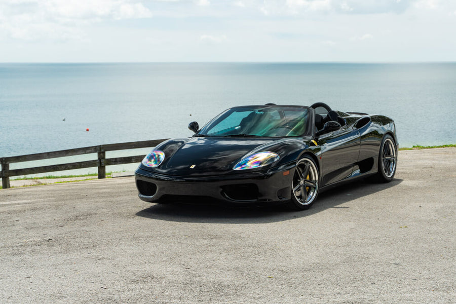 HRE Tusk forged wheel on Ferrari 360 Spider