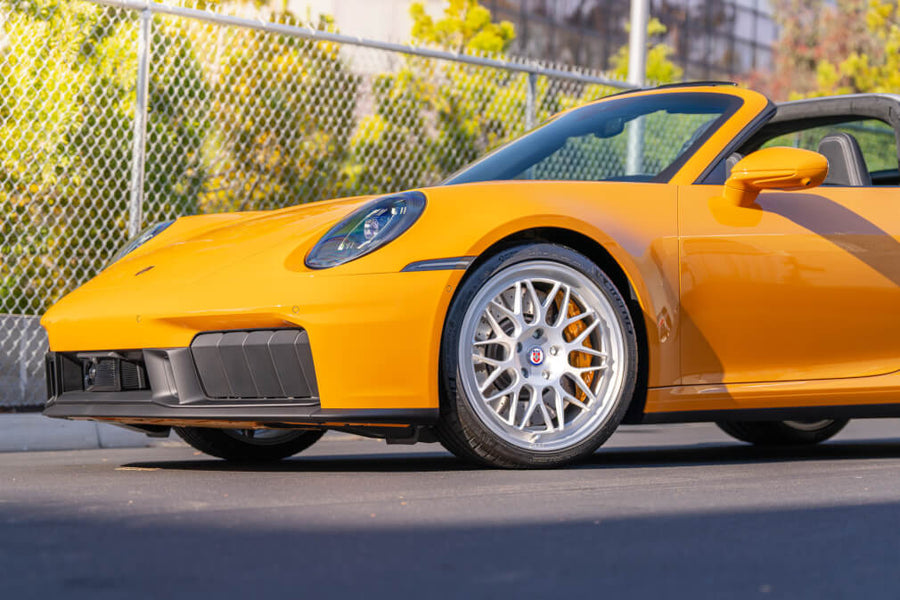 HRE 300 GTS forged wheel on Porsche 9922 Carrera GTS Targa