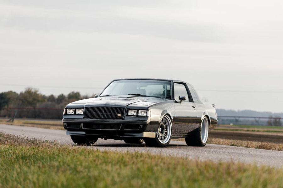 HRE 528 forged wheel on Ringbrothers Invadr 1987 Buick Grand National